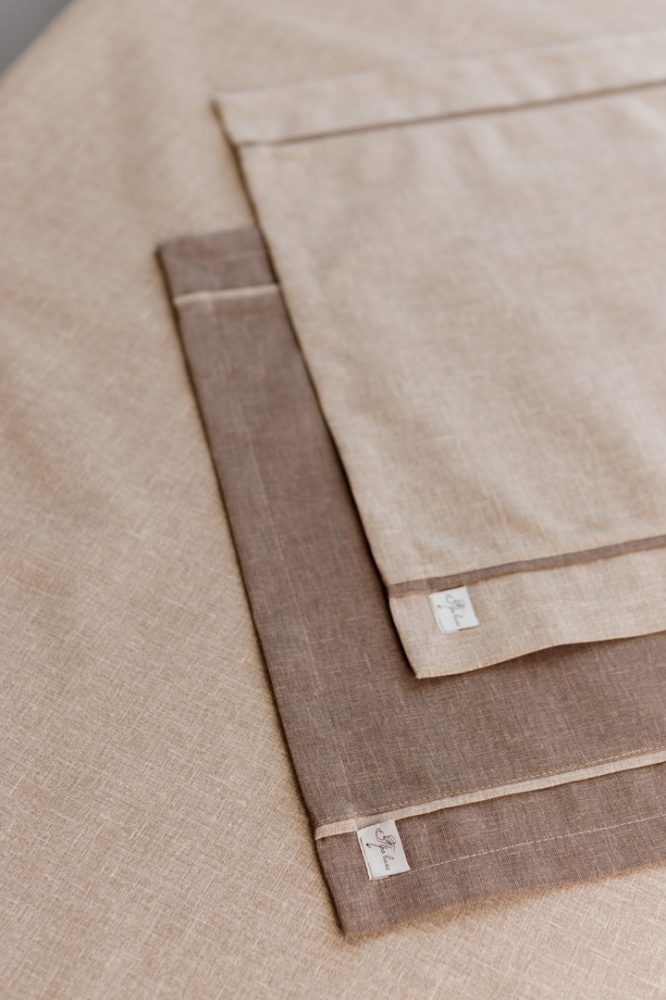 Серветка Прованс сет 35х45 Кориця Коричнева 35x45 см