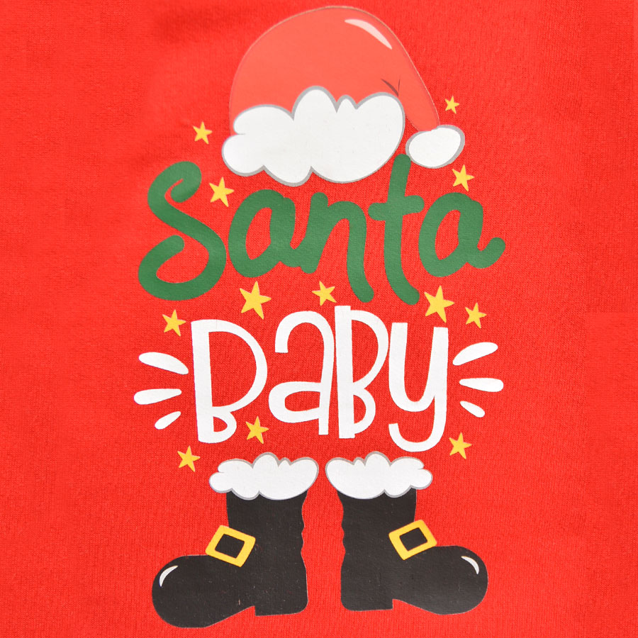 Боди детское унисекс Blanka Санта р.62-68 красный 110895