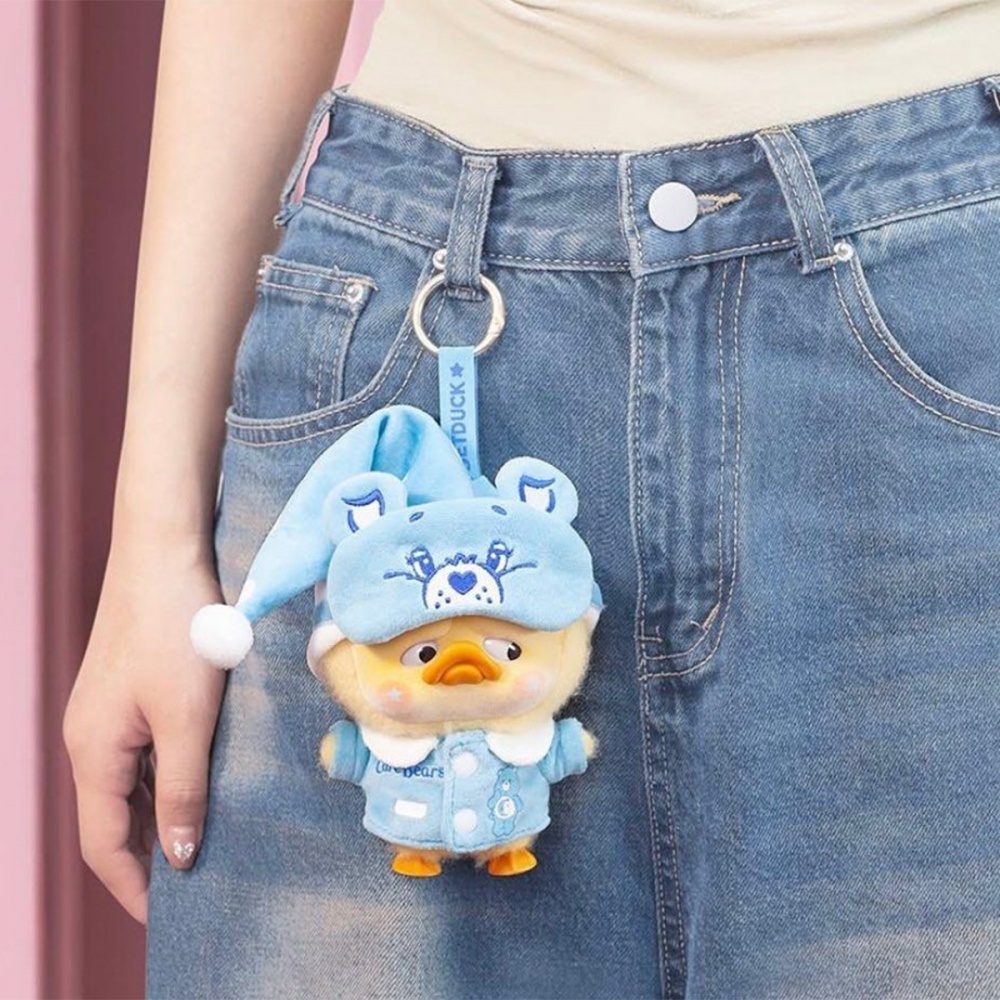 Колекційна м'яка іграшка Pop Top з кільцем Upset Duck x Care Bears Будь веселкою різнокольоровий AP17183806800C
