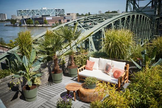 Вазон пластиковый Elho greenville round 40 см круглый 31л зеленый (8711904332471) 