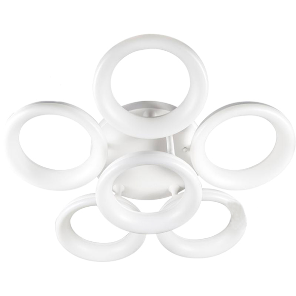 Люстра светодиодная Светкомплект Home CR 612 OP RC с пультом ДУ 72 Вт белый 