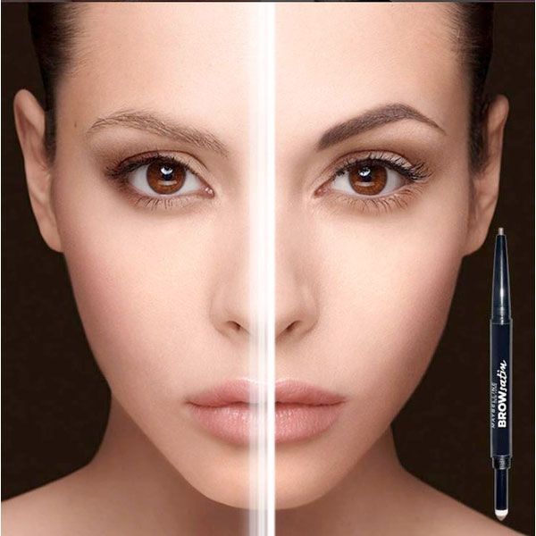 Олівець для брів Maybelline New York Brow Satin 04 темно-коричневий 4 г