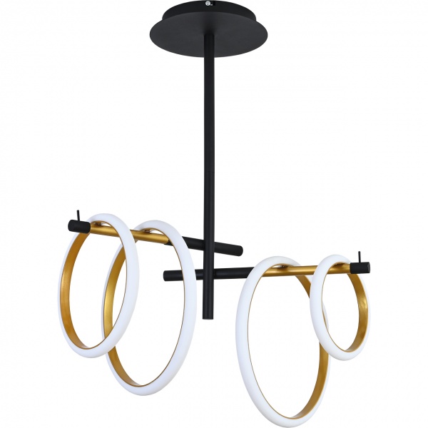 Світильник світлодіодний Hopfen Nik 73 Вт чорний 3000-6000 К 