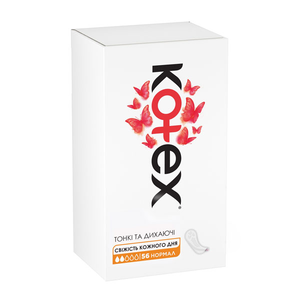 Прокладки ежедневные Kotex normal 56 шт.