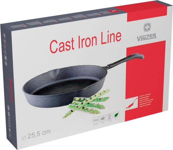 Сковорода Cast Iron Line 25,5 см 89520 Vinzer