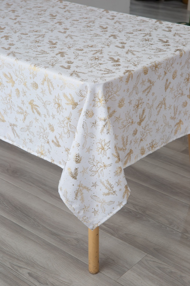 Скатертина Nuovo 140x220 см білий Sensio