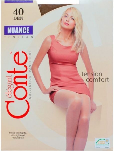 Колготки Conte NUANCE 40 den bronz р. 5 бронзовый 