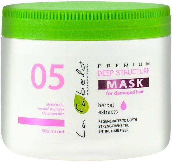 Маска для волос La Fabelo Premium 05 глубоко структурирующая 500 мл