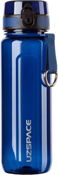 Пляшечка спортивна 750 мл Uzspace U-type синій