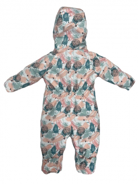 Комбинезон детский JOIKS Абстрация белый р.80 КGS-32 