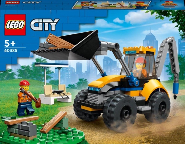 Конструктор LEGO City Строительный экскаватор 60385