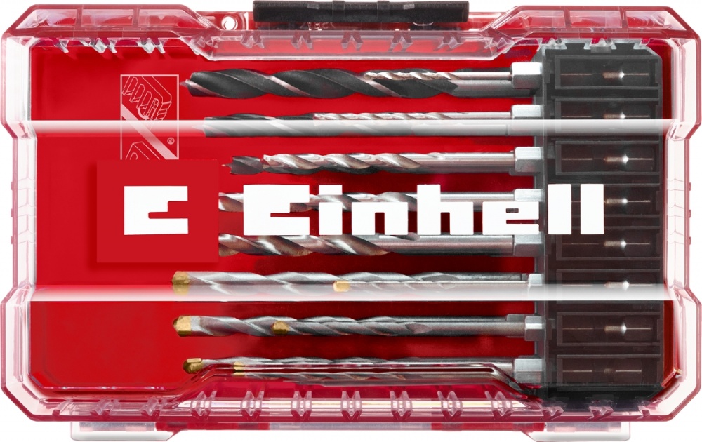 Набор сверл универсальных Einhell металл/дерево/бетон M-CASE 16 шт. 108953