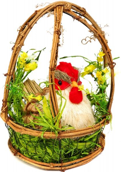 Декорация пасхальная Курица на гнезде C739383B