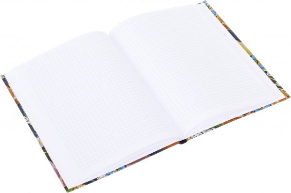 Книга для записей А5 80 листов обкл металл+лак клетка 17108-17111