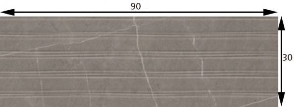 Плитка Cifre Pietra Horizon Greige 30х90 