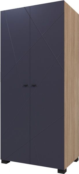 Шкаф Санти Мебель Х-Скаут Х-02 графит мат / дуб 