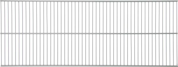Полиця до гардеробної системи Element System 800x300x12 мм срібний