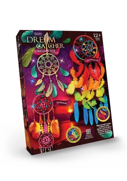 Набор для творчества Danko Toys DREAM CATCHER Ловец снов укр. (18) в ассортименте