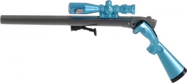 Ручка гелевая Винтовка бирюзовая 