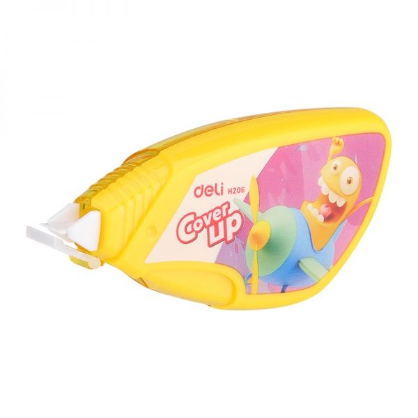 Коректор стрічковий Deli EH20601 5 мм х 8 м Cover Up жовтий