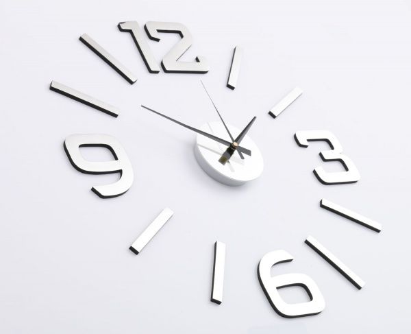 Годинник настінний Зроби сам Класік 60х60см срібло Ningbo Royal Clock