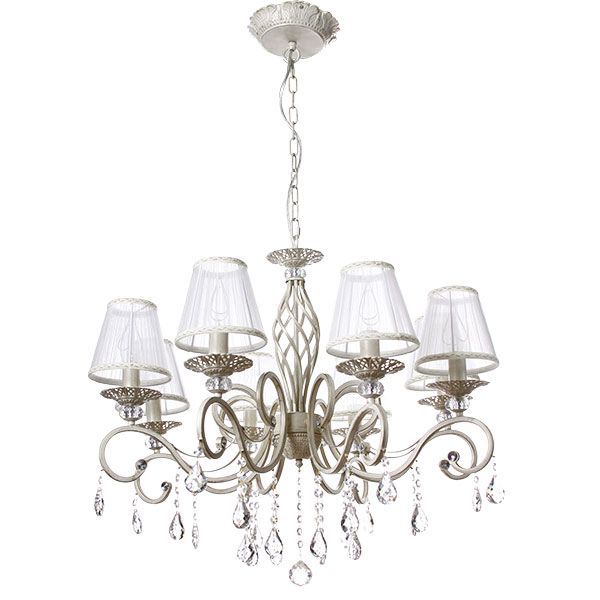 Люстра Altalusse INL-6121P-08 крем/белый