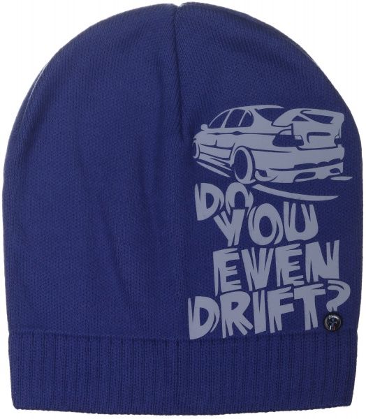 Шапочка детская для мальчика Kraft+ арт. 2377 р.52-54 электрик 