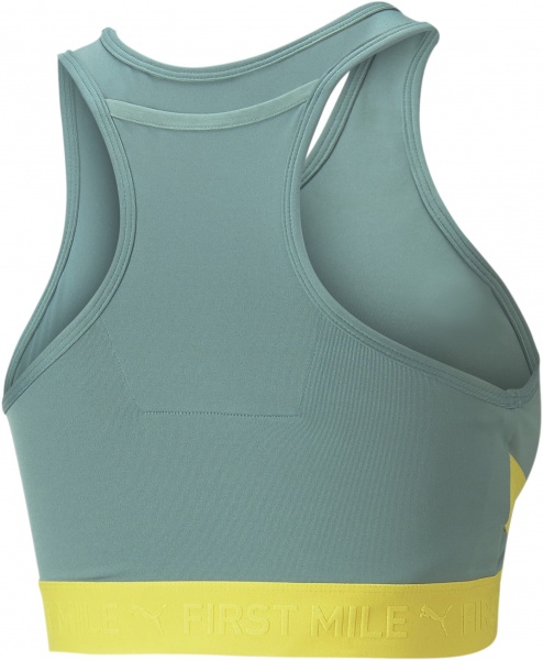 Бра Puma W FIRST MILE HIGH IMPACT BRA 52321084 р.S бірюзовий