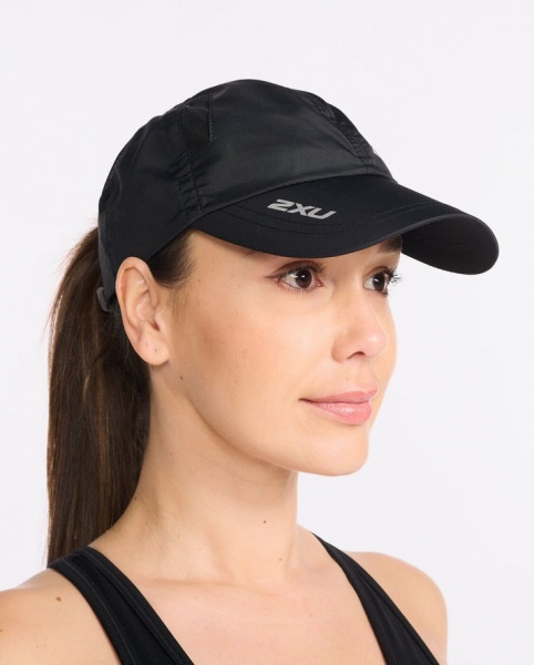 Кепка 2XU Run Cap UQ5685f_BLK/BLK OS черный