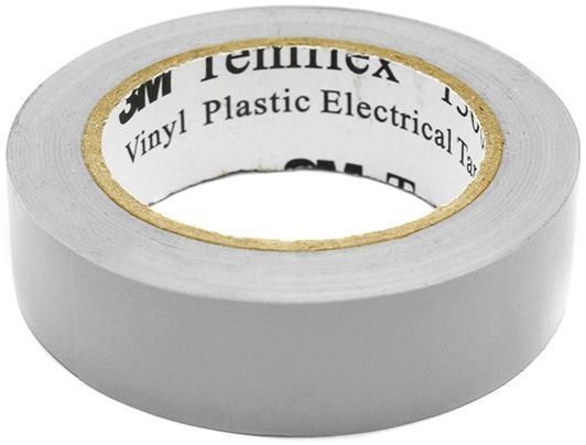 Изолента 3M серая 15 мм x 10 м ПВХ