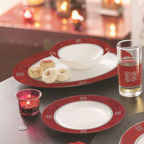 Сервиз столовый Rubis 45 предметов на 6 персон N2517 Luminarc