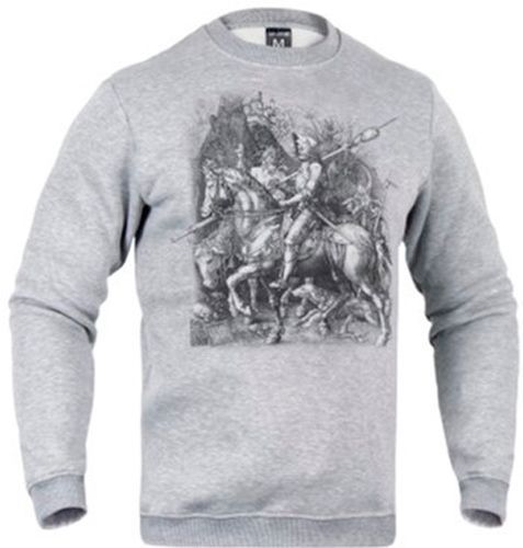 Свитшот P1G Рыцарь, смерть и дьявол р. L UA281-29911-IG-KT [1232] Iron Grey