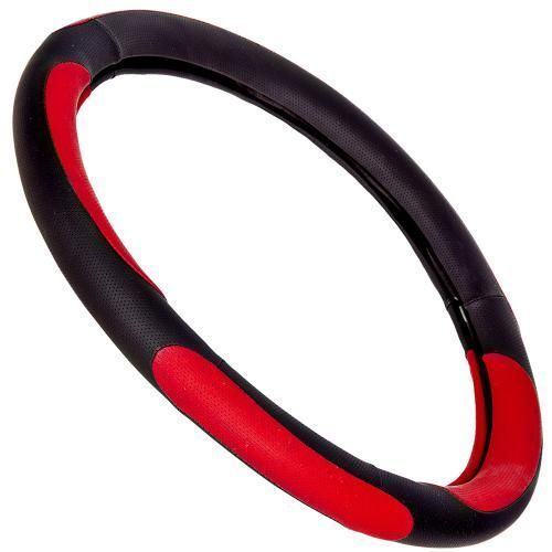 Чехол на руль Vitol U 080242RD XL черный с красным