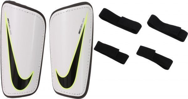 Щитки футбольные Nike NK MERC HRDSHL р. M белый SP2101-100