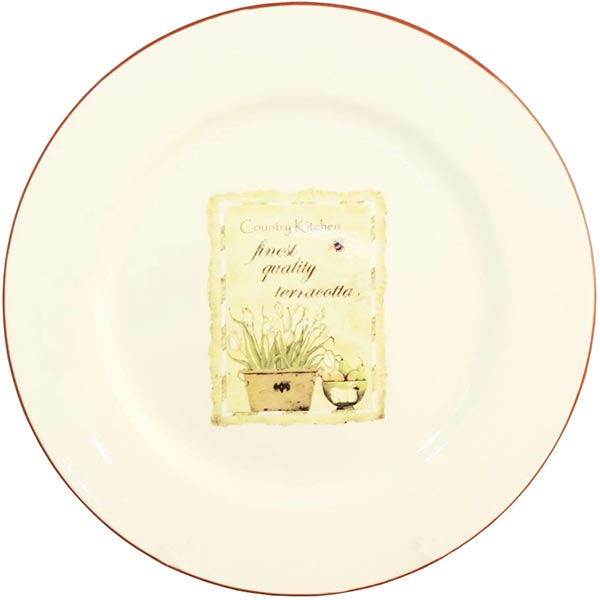 Тарілка десертна Квітник 21 см Bella Vita