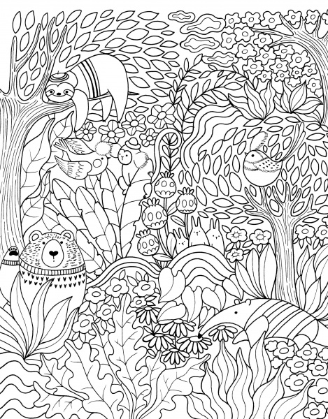 Книга-раскраска Лулу Майо «Майже мільйон гарнюсиків» 978-617-7853-79-3