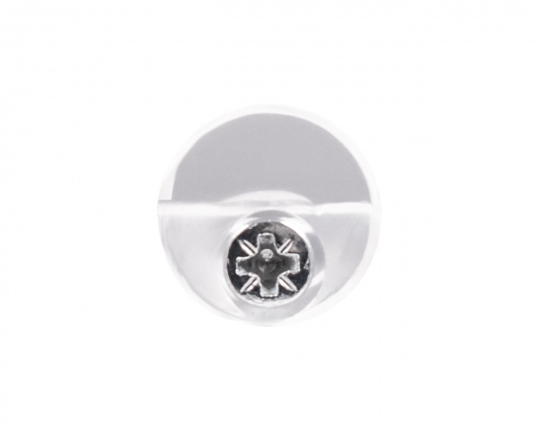 Держатель для зеркала с шурупом прозрачный DC