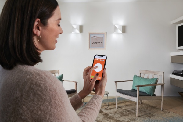 Светильник настенный Ledvance Smart+ Wifi Orbis Wall Swan Square 1x23 Вт белый 