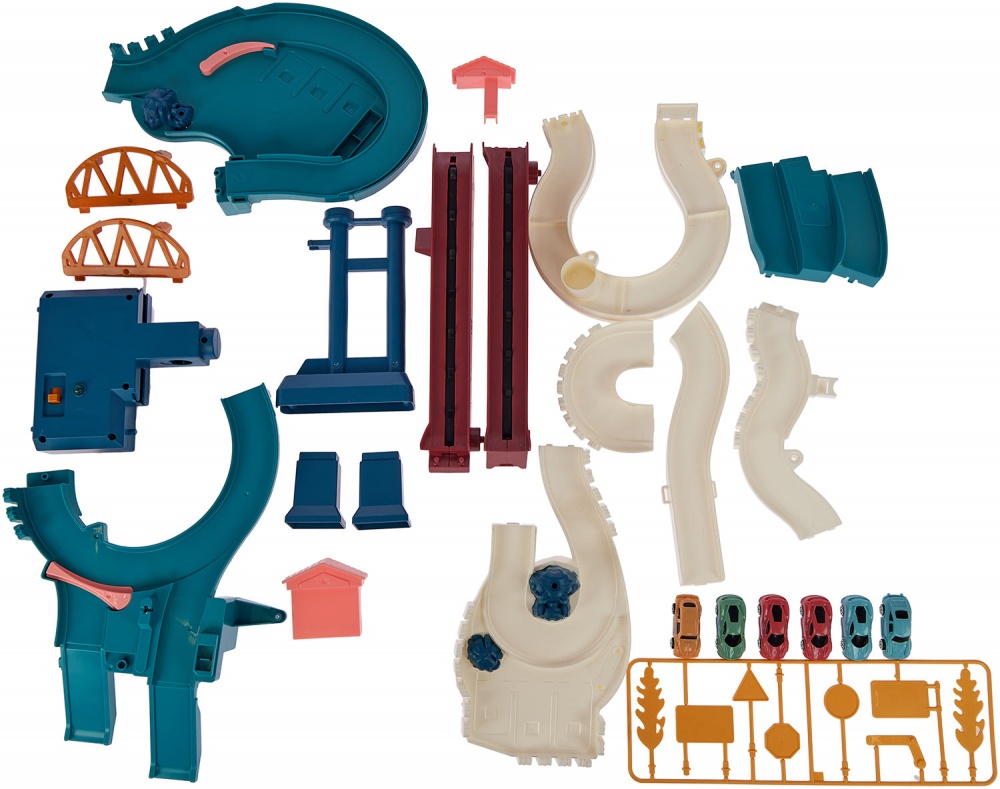 Ігровий набір ZIPP Toys Dino автотрек-серпантин електричний (6 машинок) 532.01.25