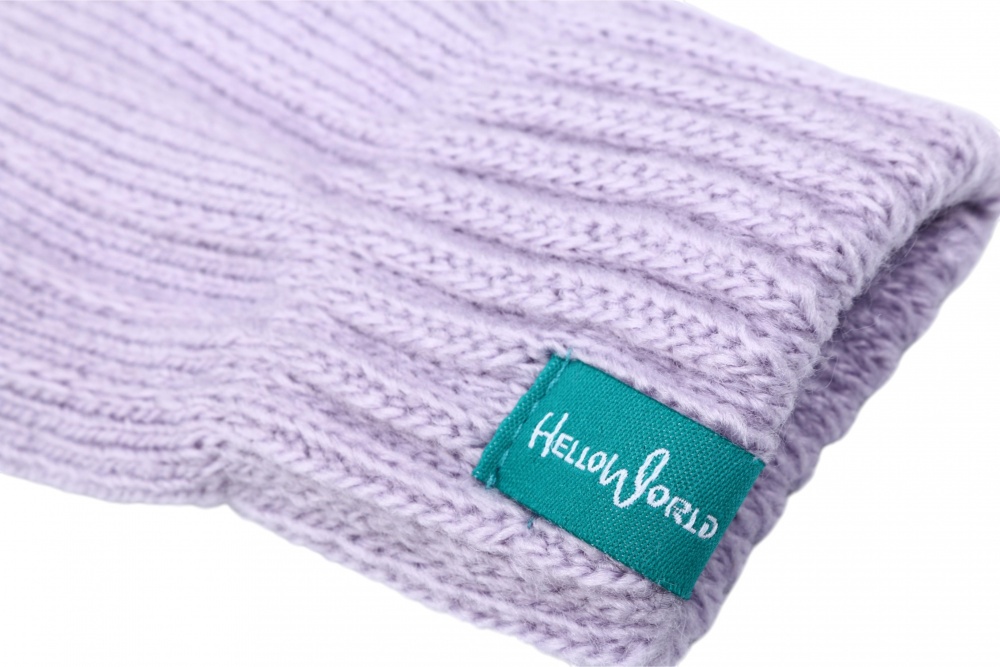 Рукавицы HW для девочек р.14-16 /сиреневый