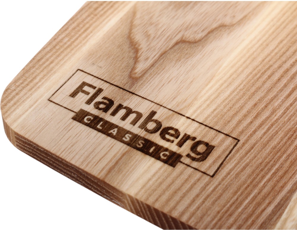 Доска кухонная Flamberg прямоугольная 26,5х18,5x1 см ясень