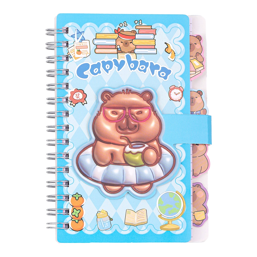 Блокнот Forme Capybara А6 на магните KIDS Line