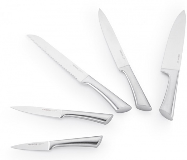 Набор ножей Black Mars с бамбуковой подставкой 6 предметов (AR2021SB) Ardesto