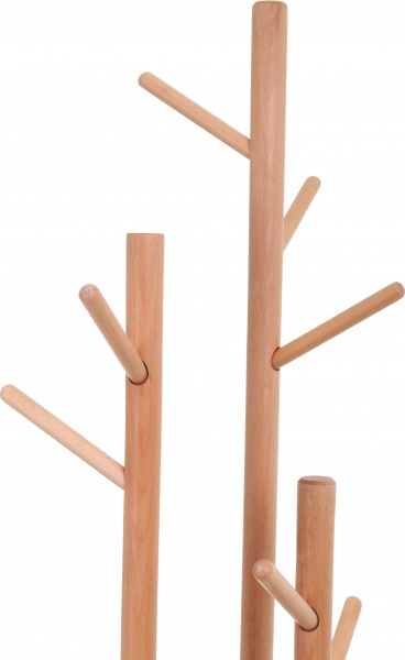 Вешалка-стойка для одежды CNA1908 370х370х1710мм коричневый