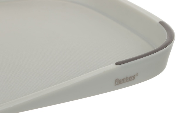 Доска кухонная универсальная 38х24х2.5 см светло-серый Flamberg Smart Kitchen