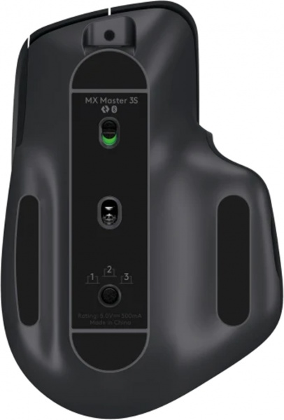 Мышка Logitech MX Master 3S Perfomance Wireless Mouse graphite (910-006559) 