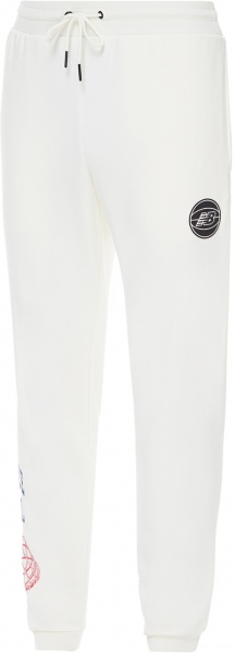 Штани New Balance HOOPS MERGED ERA'S MP21594RCA р. XXL бежевий