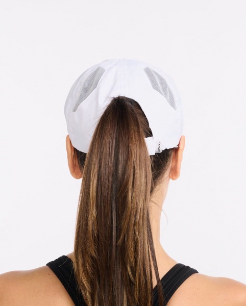 Кепка 2XU Run Cap UQ5685f_WHT/WHT OS білий