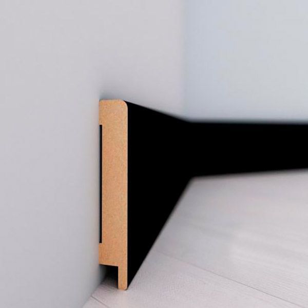 Плинтус МДФ черный сицилийский 79х2440 мм 