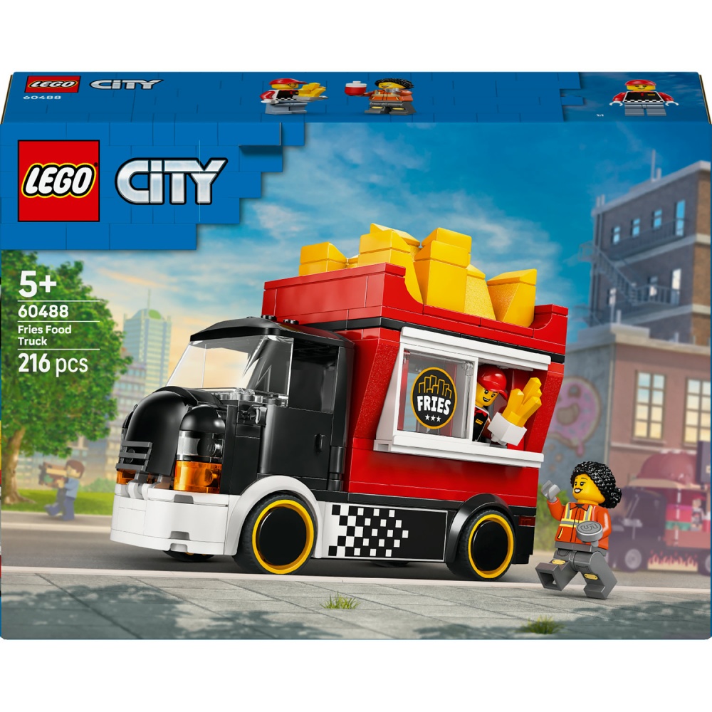 Конструктор LEGO City Грузовик с картофелем фри 60488
